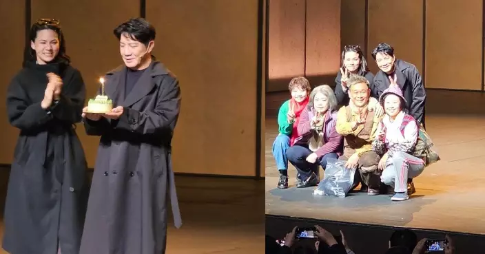 《默契》演員與觀眾為三月壽星湯駿業慶生 Ah Dee感觸落淚不忘Tag新歌《為自己流淚》