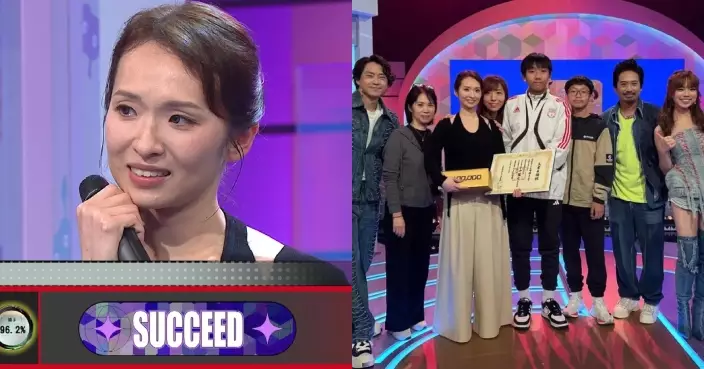 唱錢｜「40歲靚太」Mani打爆九格Sing盤奪十萬港元奬金 網民力推「原地出道」直入《中4》踢館