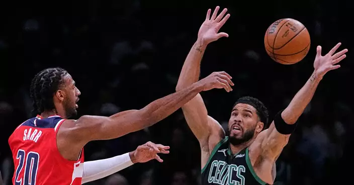 Jayson Tatum20分助塞爾特人挫巫師 終止兩連敗兼送對手11連敗