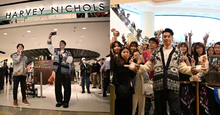 周柏豪啟德開騷翌日再辦簽書會 逾千粉絲逼爆現場大合唱