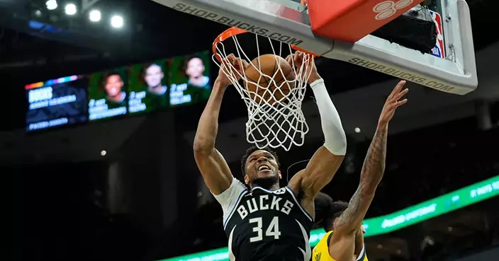 Giannis Antetokounmpo傷出前轟31分 公鹿134比123挫溜馬