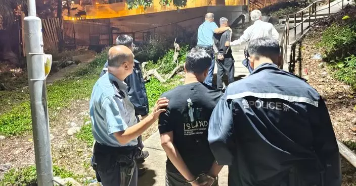 警方將軍澳聯合反爆竊行動 拘捕兩名內地男子