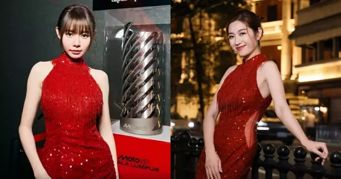 林明禎陳自瑤撞衫旗袍 網民力撐陳自瑤有女人味