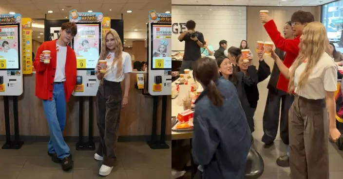 張敬軒Gin Lee派奶茶兼出題考fans 霍汶希「阿媽」上身一句KO小朋友引爆笑點