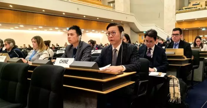 張國鈞聯合國發言稱《國安法》確保香港繁榮穩定 重申黎智英獲公正審判