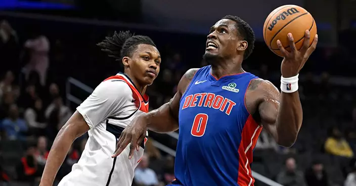 活塞杜倫Jalen Duren轟36分 Cade Cunningham傷出 巫師吞13連敗