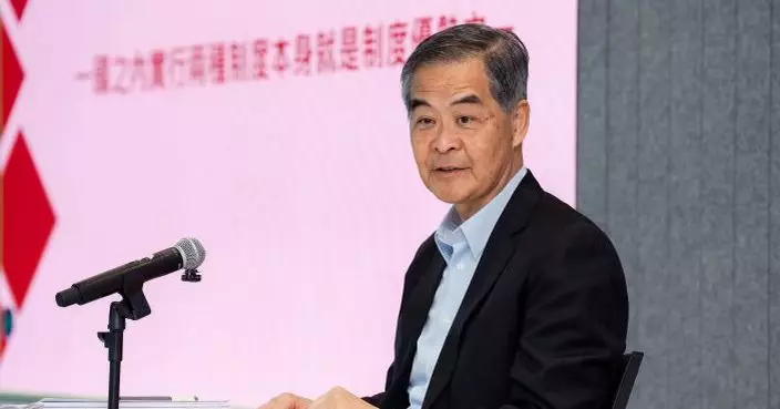 梁振英：香港有廣泛國際貿易網絡 為福建對外首選「超級聯繫人」