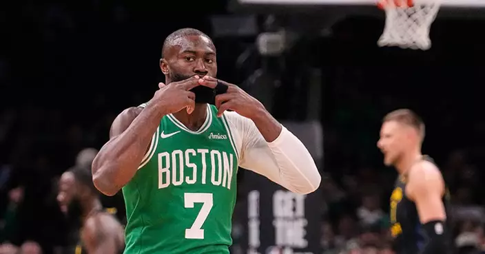 NBA塞爾特人挫勇士 Jaylen Brown攻入32分Jayson Tatum貢獻雙雙