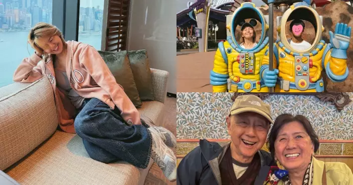 孫燕姿來港開騷順道享家庭樂 帶家人歎美食兼遊主題樂園