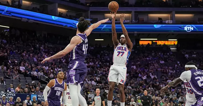 NBA 76人擊敗帝王終止作客連敗 艾治甘比狂轟38分