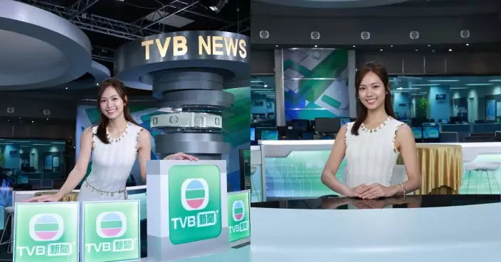 游嘉欣首登主播枱興奮雀躍 力推「TVB新聞+」AI摘要功能