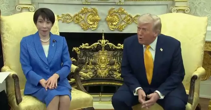 特朗普引珍珠港事件為突襲伊朗辯護 同場高市早苗瞪眼深呼吸尷尬微笑