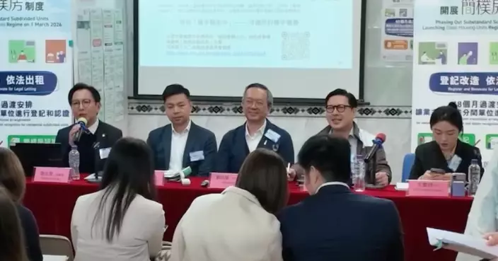 房屋局團隊落區講解簡樸房核證 何永賢﹕可由建築師工程師或測量師進行