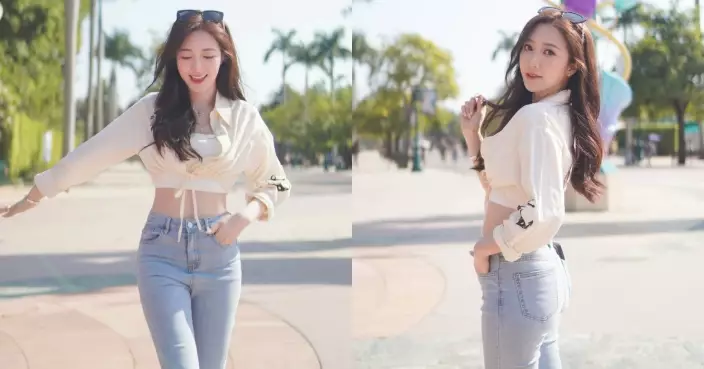 索媽何依婷帶囡囡去主題樂園玩 晒靚相宣布24吋纖腰回歸