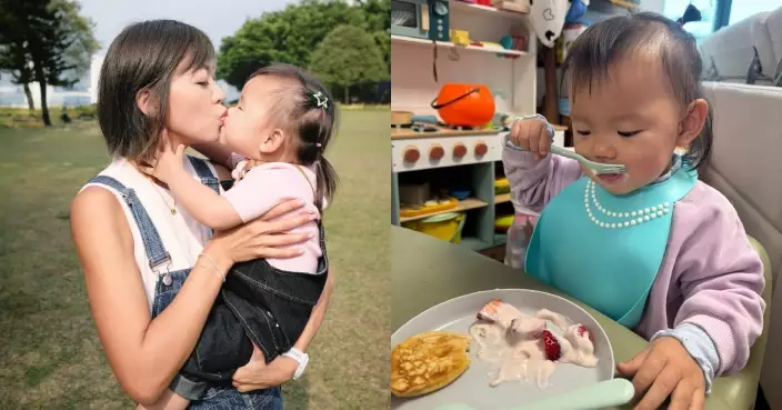 梁諾妍晒錫錫相賀細女2歲生日 洪永城公開Beryl「為食」樣