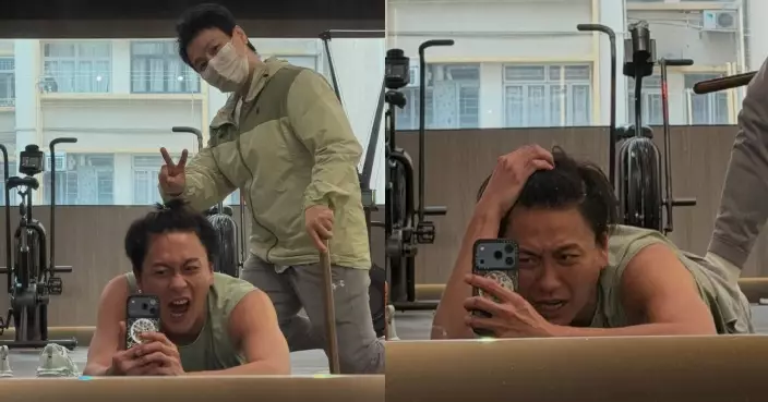 黃宗澤健身室鍛煉痛到面目猙獰 發文求網民幫手P返靚仔樣