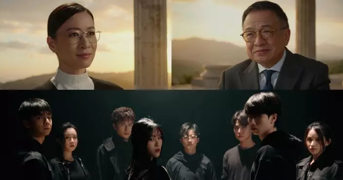 正義女神｜佘詩曼率領八大新生代演員拍攝宣傳片 與許紹雄暖心對望畫面感人