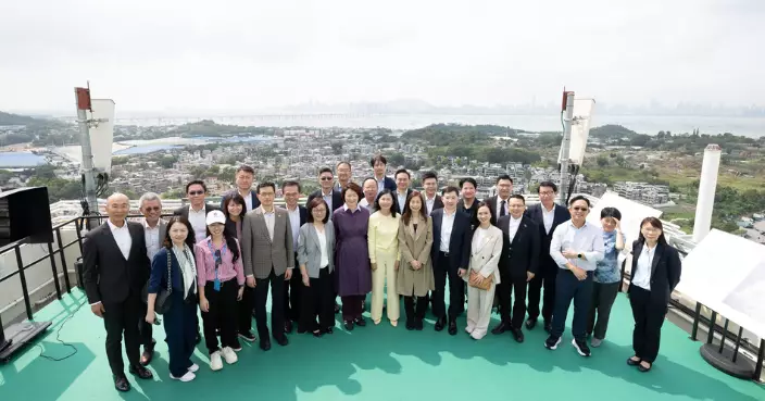 46名立會議員在4名局長陪同下考察北都 李慧琼信議員將繼續與政府溝通