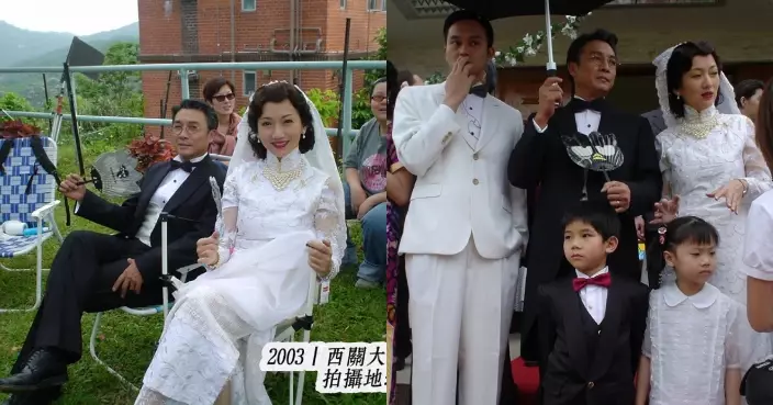 劉松仁晒昔日拍劇花絮公開「最親密戰友」 網民以為係趙雅芝結果被Fake？！