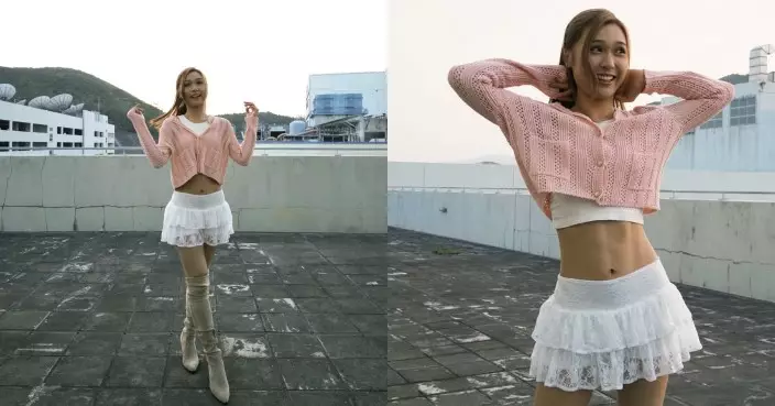 「東張女神」麥詩晴短裙Look晒長腿 網民激讚：好高好靚！