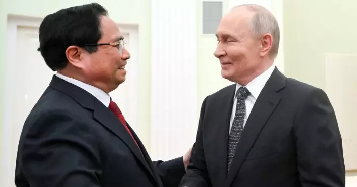 普京晤訪俄越南總理范明政 強調越南是俄可靠伙伴和朋友