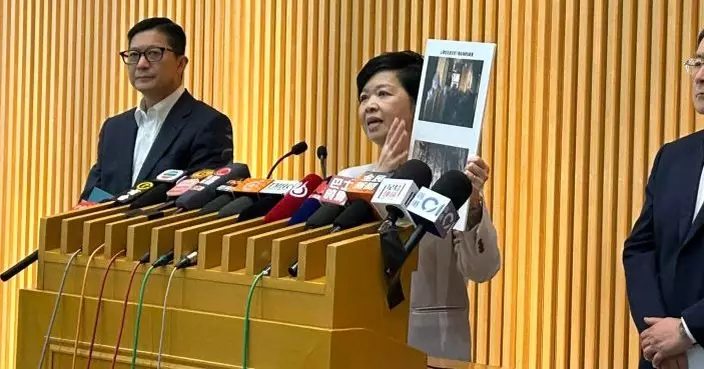 大埔火災 | 何永賢：棚架拆卸將完成外牆仍有下墜風險  按受損狀況進入單位最嚴重僅限1人