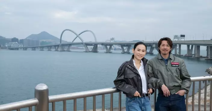 《基建遊一萱》宣萱張繼聰化身「基建CP」探究香港「世一」基建 航拍機「飛一萱」第一身視角飛越三條世一大橋