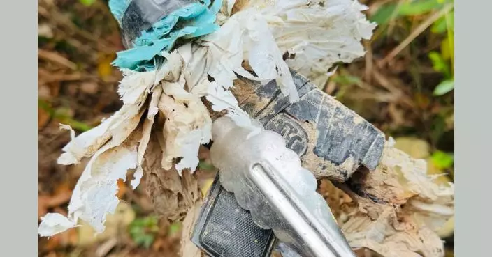 班納山發現仿製手槍及9發子彈