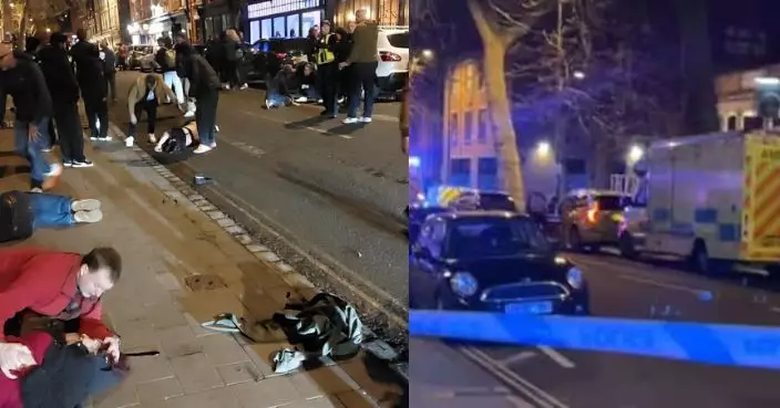 英國汽車撞途人至少7傷 警拘司機指不涉恐襲