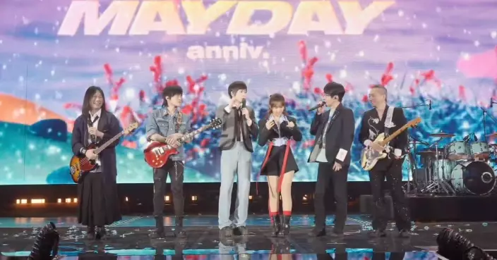 20年前於《為愛而生》專輯留下嬰兒哭聲 「小玫瑰」劉芯妤任嘉賓與五月天齊慶生