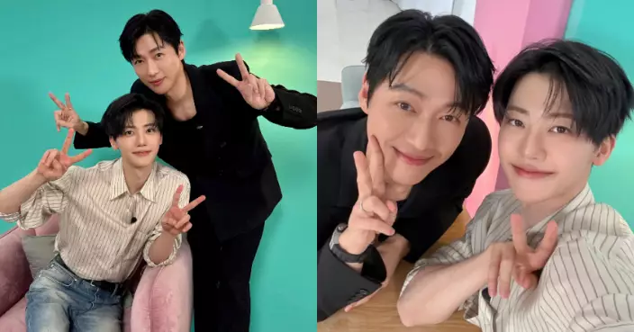 南宮珉與NCT渽民夢幻合體 驚嘆「像照鏡子」當場邀約合作新劇