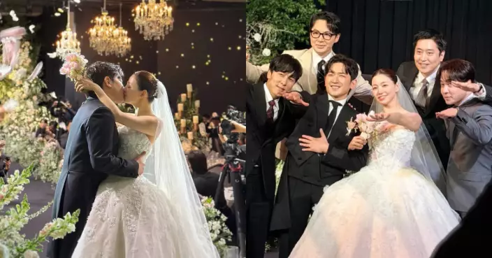 李玟雨婚禮現場照曝光 神話隊友攜眷出席合照掀熱話