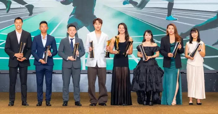 香港傑出運動員頒獎禮 蔡俊彥何詩蓓膺「星中之星」 男子手球隊奪最佳隊伍