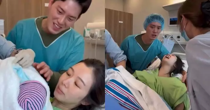 麥明詩囝囝1歲生日首公開產房絕密片段 痛到面容扭曲畫面曝光