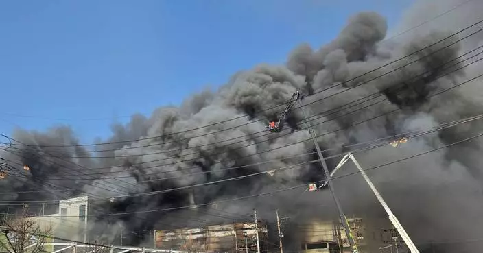 南韓大田汽車零件廠大火 至少50人受傷