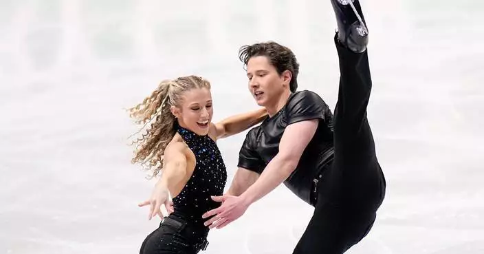 花滑世錦賽冰舞：法國奧運冠軍組合領先 刷新個人最佳成績
