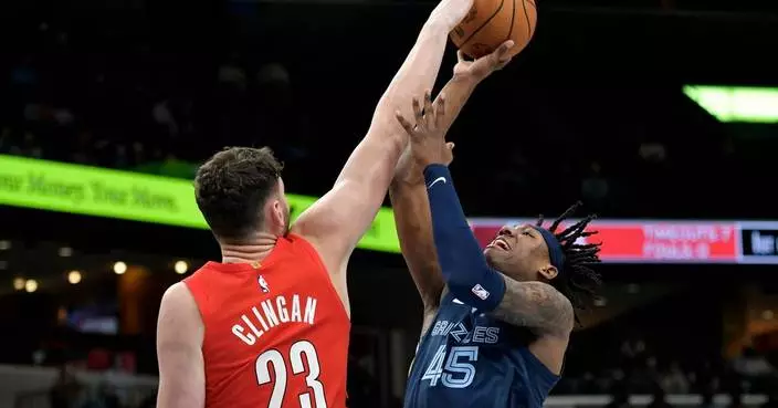 NBA拓荒者雙星合轟65分 擊敗灰熊終止兩連敗