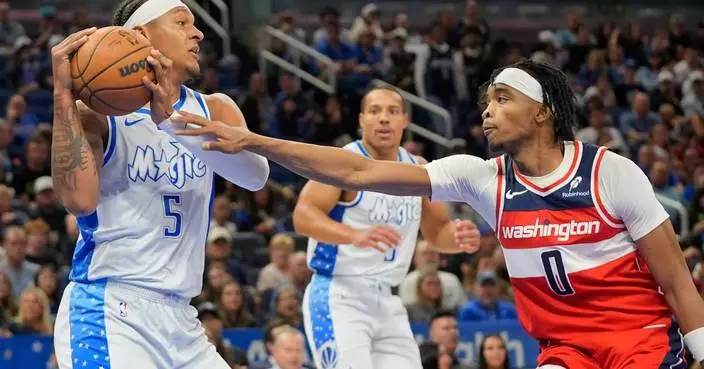 NBA魔術加時挫巫師奪六連勝 Jalen Suggs關鍵三分建功