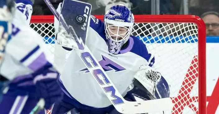 冰霜隊門將盧尼撲救19球 領軍3比1挫金眼隊