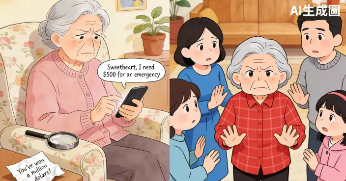 80歲嫲嫲疑墮網戀騙局 借錢供「KK園」男友　家人代還債：怕她賣樓籌錢！