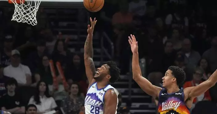 謝倫格連轟31分 太陽早段奠勝大炒爵士134比109