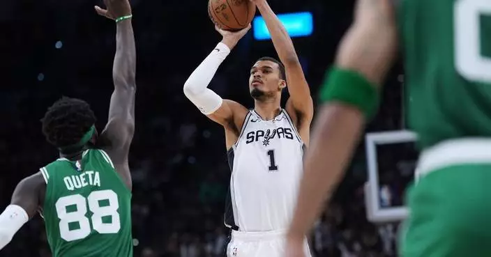 Victor Wembanyama右腳踝痠痛缺陣馬刺對金塊 爭季末獎項上陣次數亮紅燈