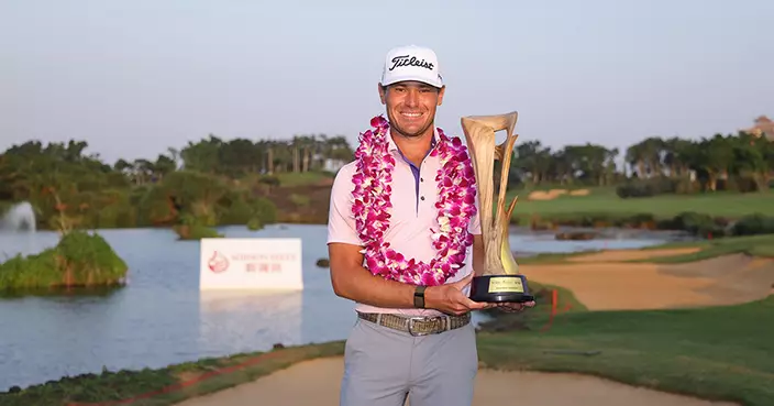 海南高爾夫精英賽 美國球手Jordan Gumberg奪冠 周彥含並列第三