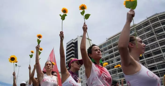 巴西3.8婦女節遊行譴責性別暴力 17歲少女遭輪姦案引公憤