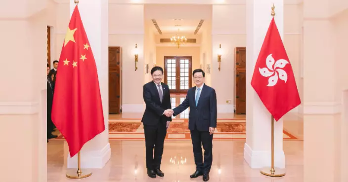 李家超禮賓府晤黃循財  歡迎新加坡企業來北都開拓商機共創互利共贏