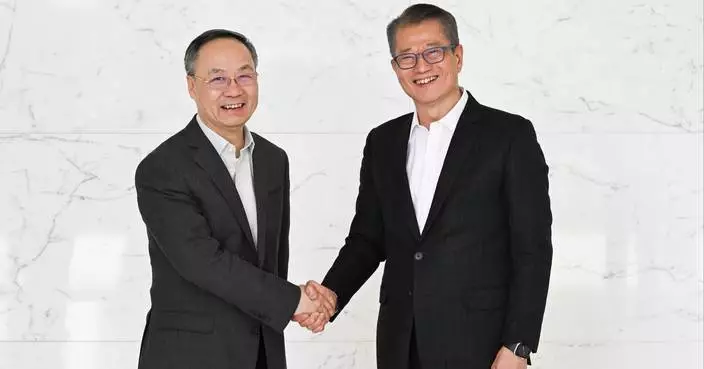 陳茂波北京晤國家金融監督管理總局局長李雲澤