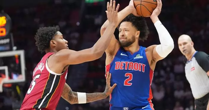 NBA活塞四連敗東岸榜首優勢縮窄 教練：不擔心塞爾特人