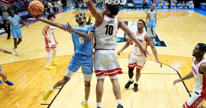 NCAA錦標賽：亞利桑那首戰大勝長島 92-58 晉級