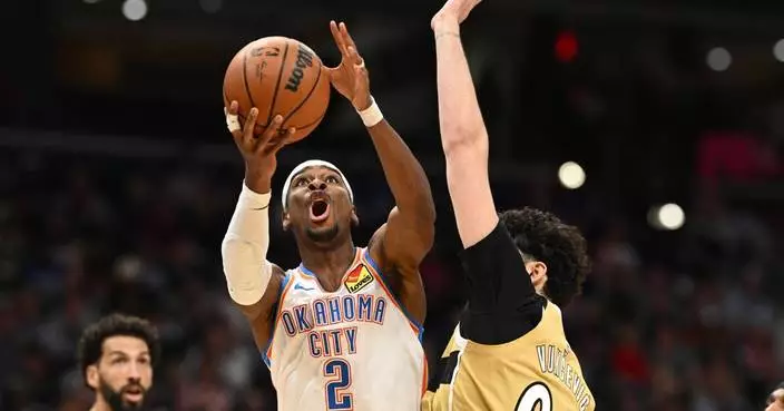 沙爾吉爾吉斯-亞歷山大轟40分 雷霆大勝巫師取11連勝