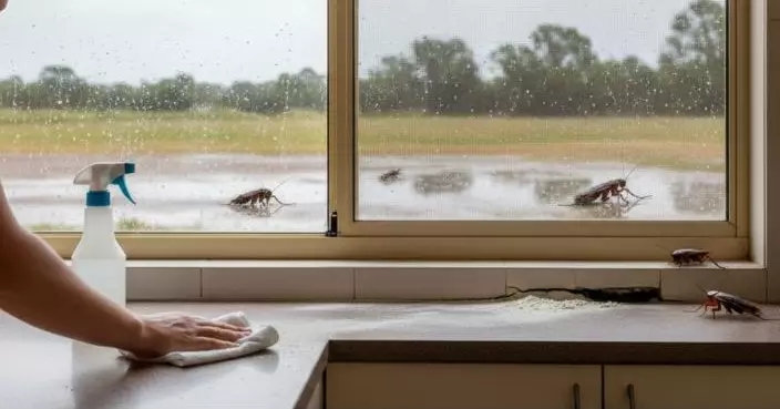 曱甴半夜爬上身！ 南澳濕熱引發蟑螂大爆發　專家教白醋矽藻土無毒驅蟲